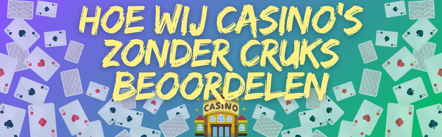 Geen CRUKS Casino De Vrijheid van Kansspelen
